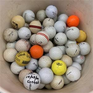 Used golf bolls